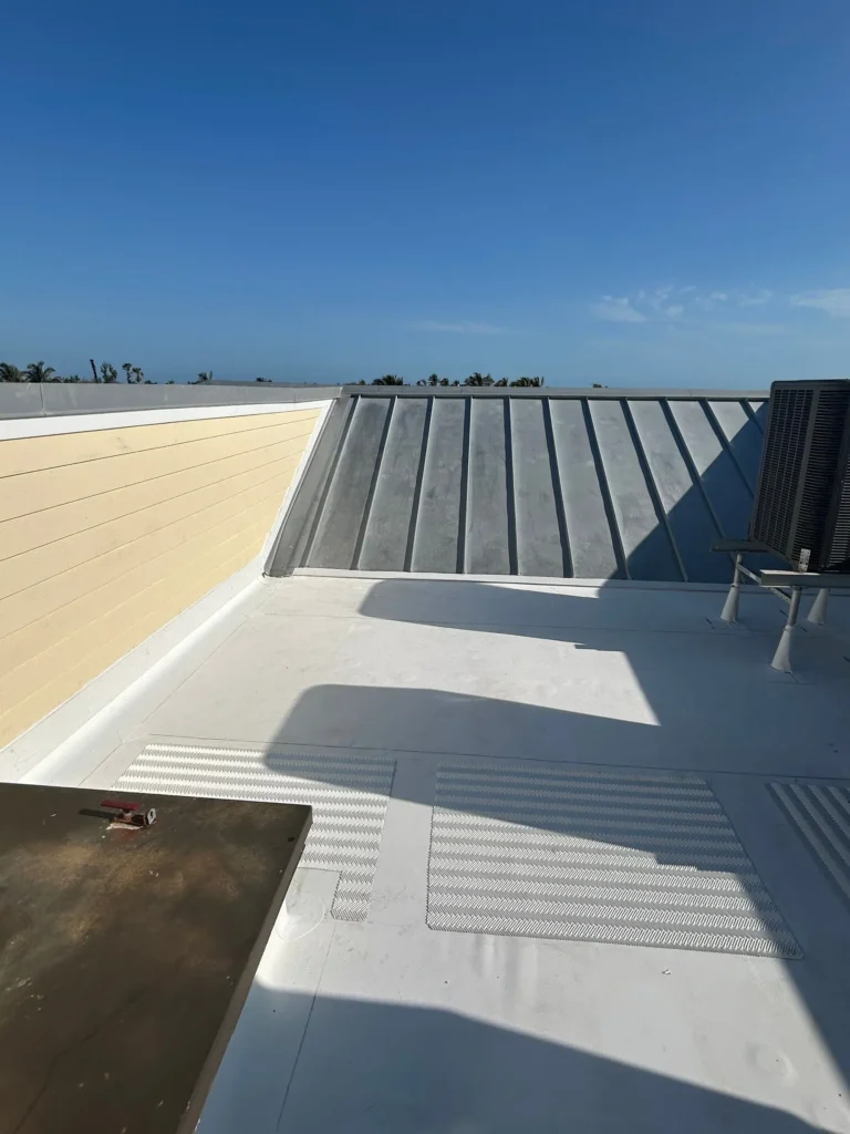 Boca Grande Residence – TPO Roof Recover (Boca Grande, FL)