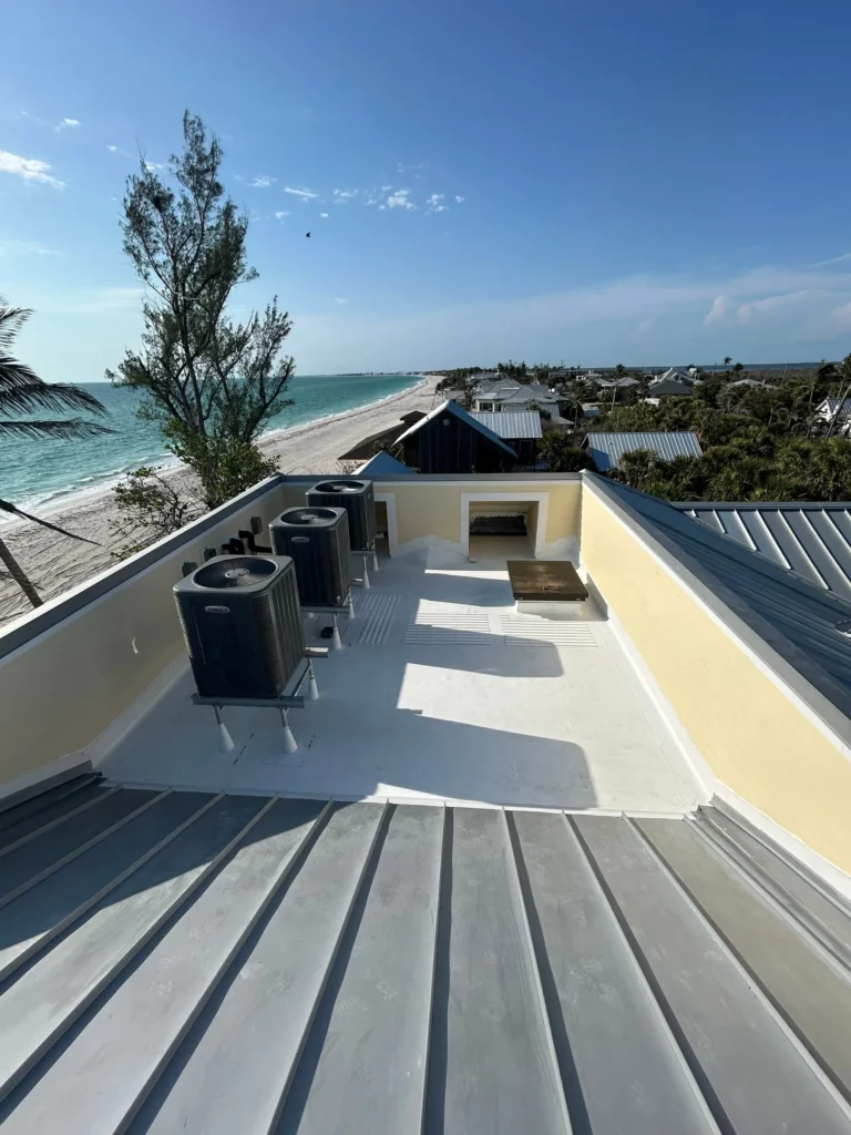 Boca Grande Residence – TPO Roof Recover (Boca Grande, FL)