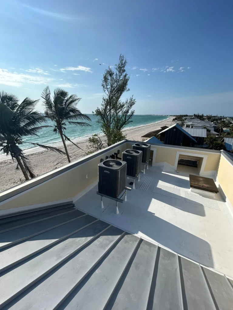 Boca Grande Residence – TPO Roof Recover (Boca Grande, FL)