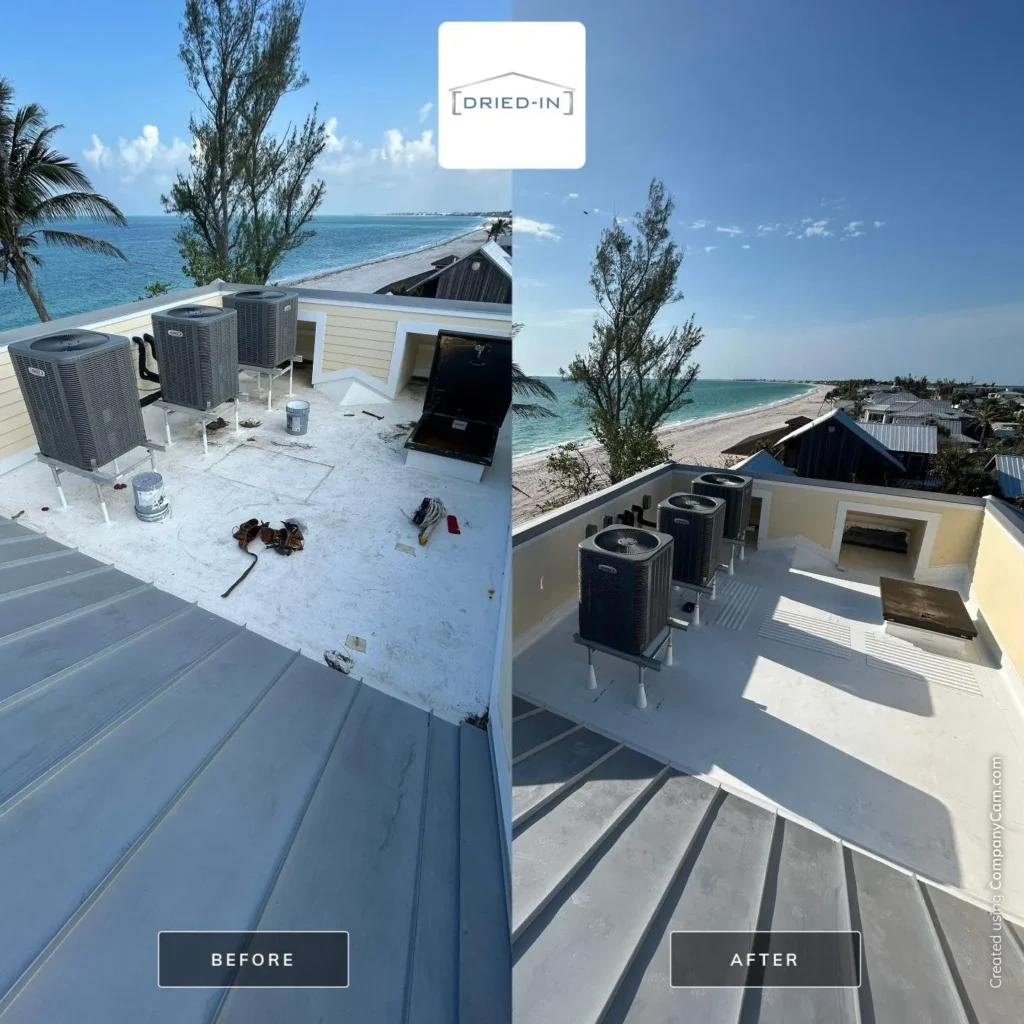 Boca Grande Residence – TPO Roof Recover (Boca Grande, FL)