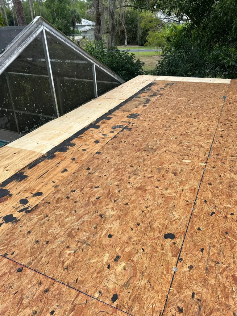 Back Patio Roof Replacement - Naples