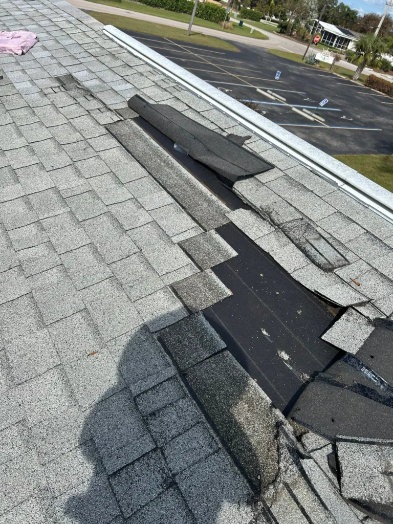 Hurricane Milton Residential Shingle Repair