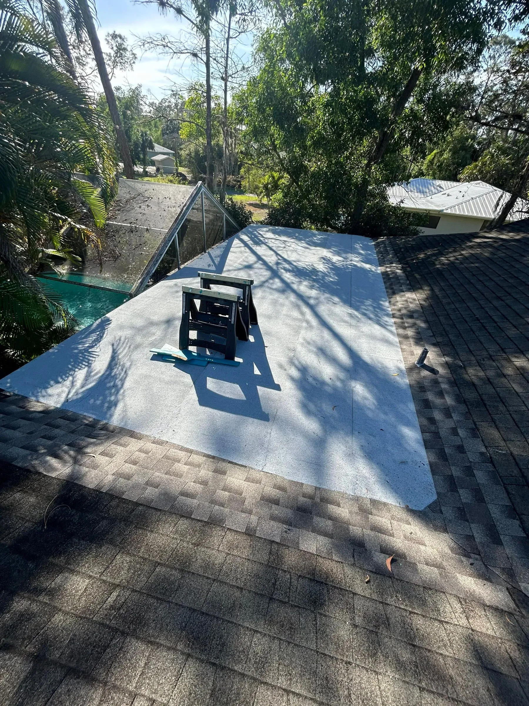 Back Patio Roof Replacement – Naples