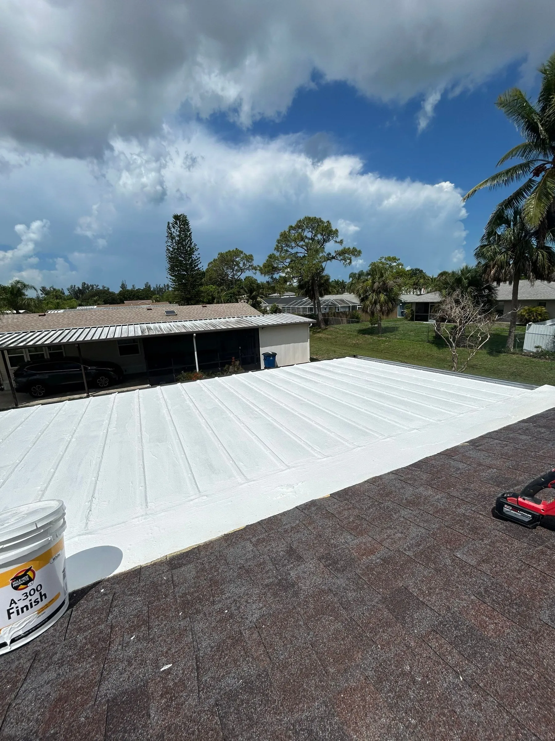 Metal Patio Coating Repair – Bonita Springs