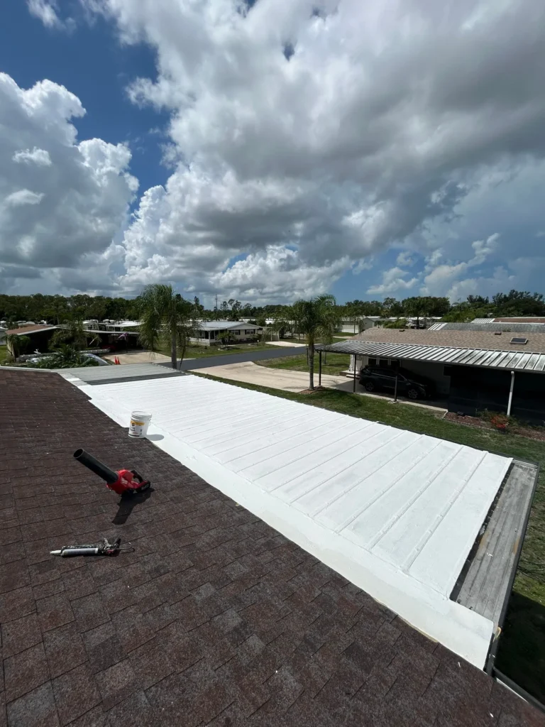Metal Patio Coating Repair - Bonita Springs
